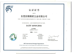 NSF-ISP質量管理體（tǐ）係認證